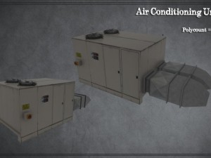 roof air condition Model 3D