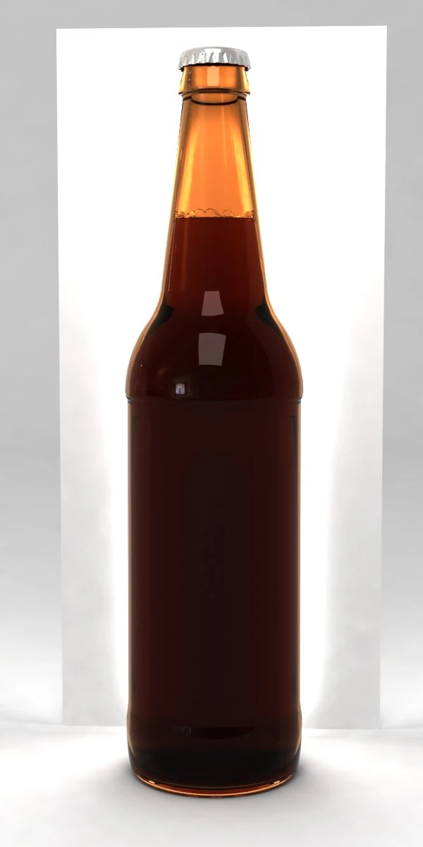 bottiglie di birra Modello 3D .c4d .max .obj .3ds .fbx .stl .blend