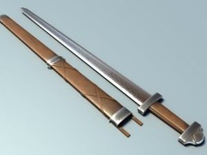 viking sword 3D-Modell