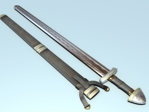viking konungsword 3D Model