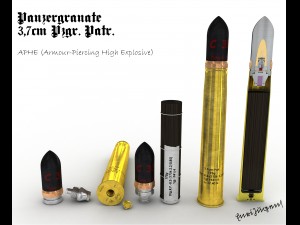 pak 36 ammo kit 3D-Modell