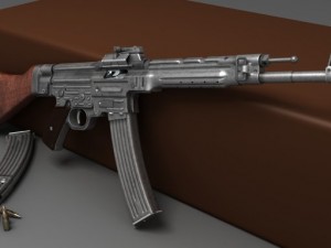 sturmgewehr stg44 mp44 3D Model
