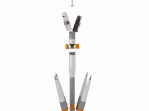 soyuz rocket Modelo 3D