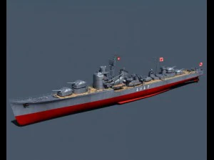 akizuki Model 3D