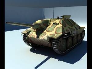 hetzer Modelo 3D