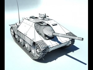 hetzer Modelo 3D