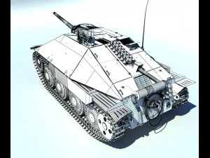 hetzer Modelo 3D