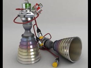 propulsore Apollo RC Modello 3D