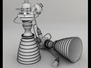 apollo rcs truster 3D Модель