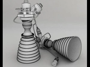 propulsore Apollo RC Modello 3D