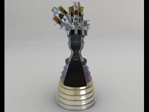 propulsore Apollo RC Modello 3D