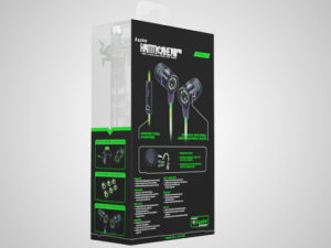razer hammerhead pro retail package Modelo 3D