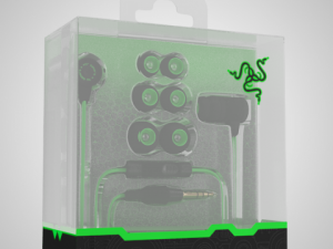 razer hammerhead pro retail package Modelo 3D