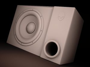 peiying pypa300f4 subwoofer Model 3D