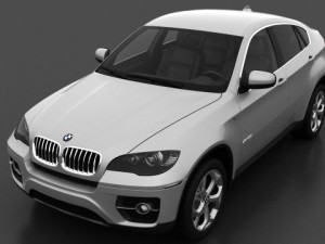 bmw x6 Modèle 3D