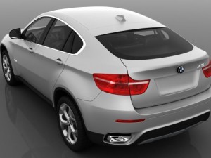 bmw x6 3D Model