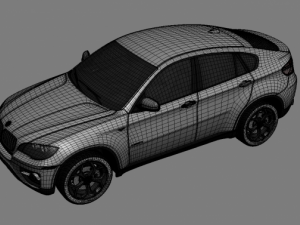 bmw x6 3D Model
