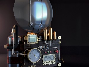 the camera steam punk 3D Modell