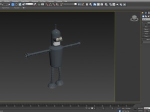 robot futurama bender 3D Model