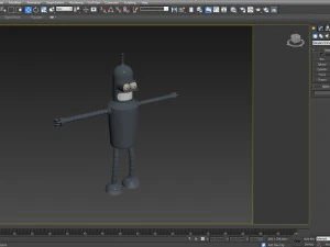 robot futurama bender 3D Model