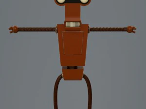 robot futurama roberto 3D Model