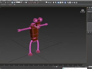 robot futurama roberto 3D Model