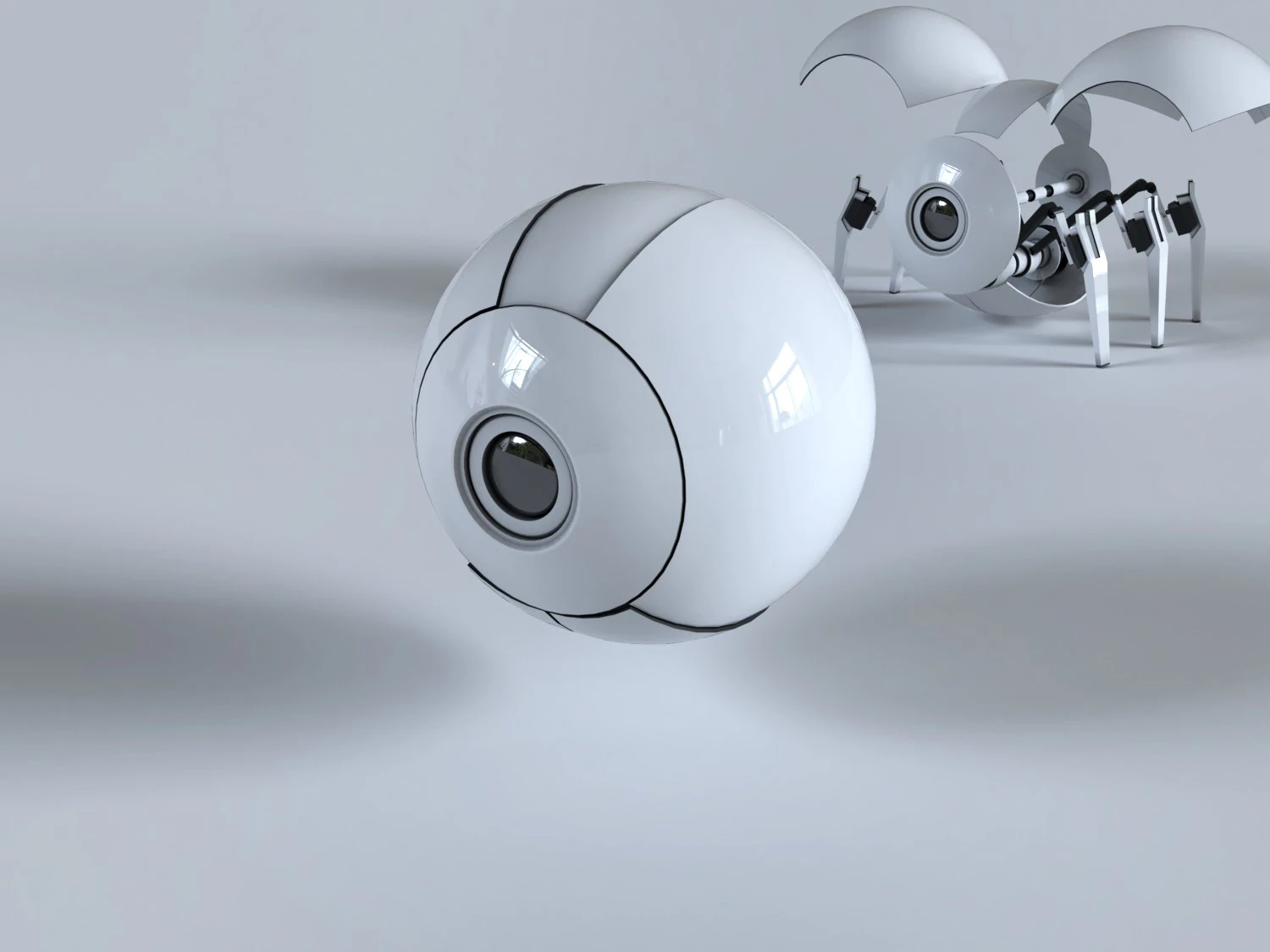 drone tipster transforming 3D Model .c4d .max .obj .3ds .fbx .stl .blend