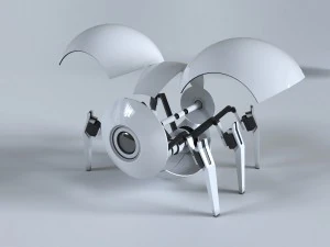 drone tipster transforming 3D Model