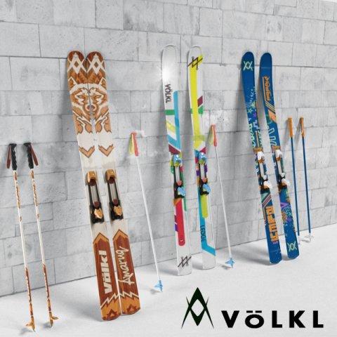 sky volkl 3D Model .c4d .max .obj .3ds .fbx .stl .blend 