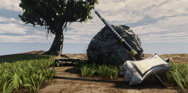 war hammer 3Dモデル .c4d .max .obj .3ds .fbx .stl .blend 