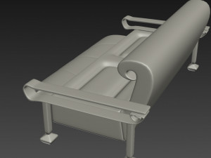 sofa and armchair 3D Модель