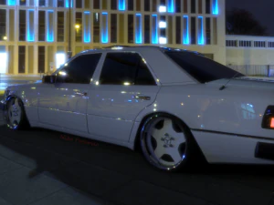 w124 wide 3D Model