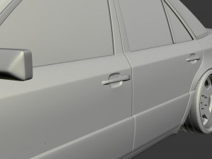 w124 wide Modelo 3D