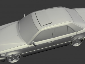 w124 wide Modelo 3D