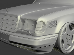 w124 wide Modelo 3D