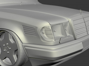 w124 wide Modelo 3D