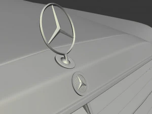 w124 wide 3D Model