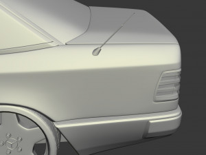 w124 wide Modelo 3D