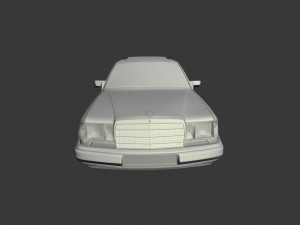 w124 wide Modelo 3D