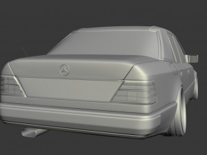 w124 wide Modelo 3D