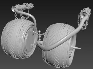 axel twisted metal 3D Model