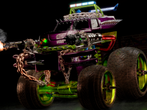 piecemeal twisted metal Modelo 3D