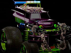 piecemeal twisted metal 3D Model