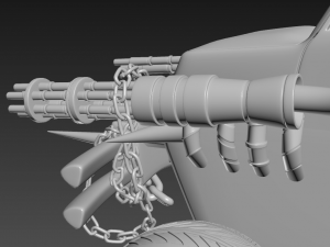 piecemeal twisted metal Modelo 3D