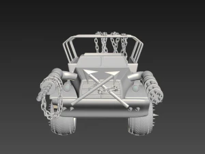 trapper twisted metal 3D Model