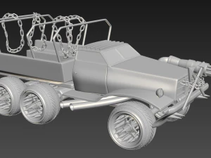 trapper twisted metal 3D Model