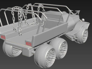 trapper twisted metal 3D Model