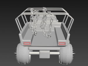 trapper twisted metal 3D 模型