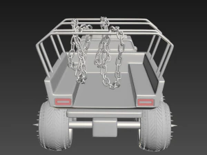 trapper twisted metal 3D Model