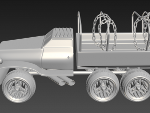 trapper twisted metal 3D 模型